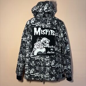 Rare Grenade x Misfits Fiend Series Jacket 2007 2008 Large Snowboard